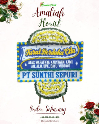 Papan Bunga Duka di Joring Natobang