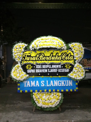 Papan Bunga Duka di Joring Natobang